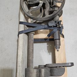 Antique Blacksmith Post Drill