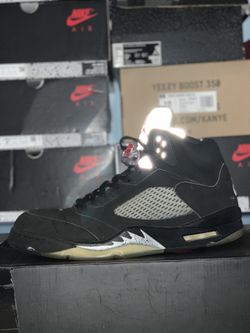 Air Jordan 5 OG Retro Metallic 2016 size 12 used rare Nike shoes