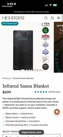 Infrared Sauna Blanket