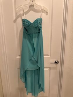 Light Blue David’s Bridal dress