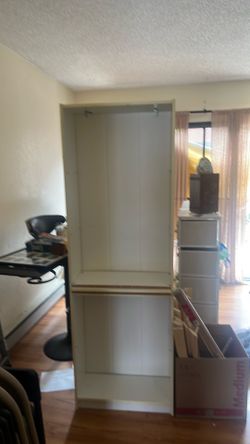 White shelf