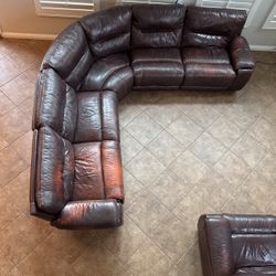 Leather Couch 