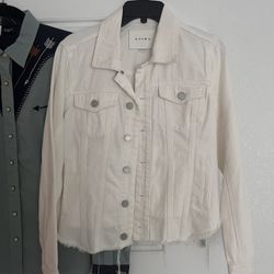 White Denim Jacket