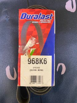 Duralast multi-V serpentine belt