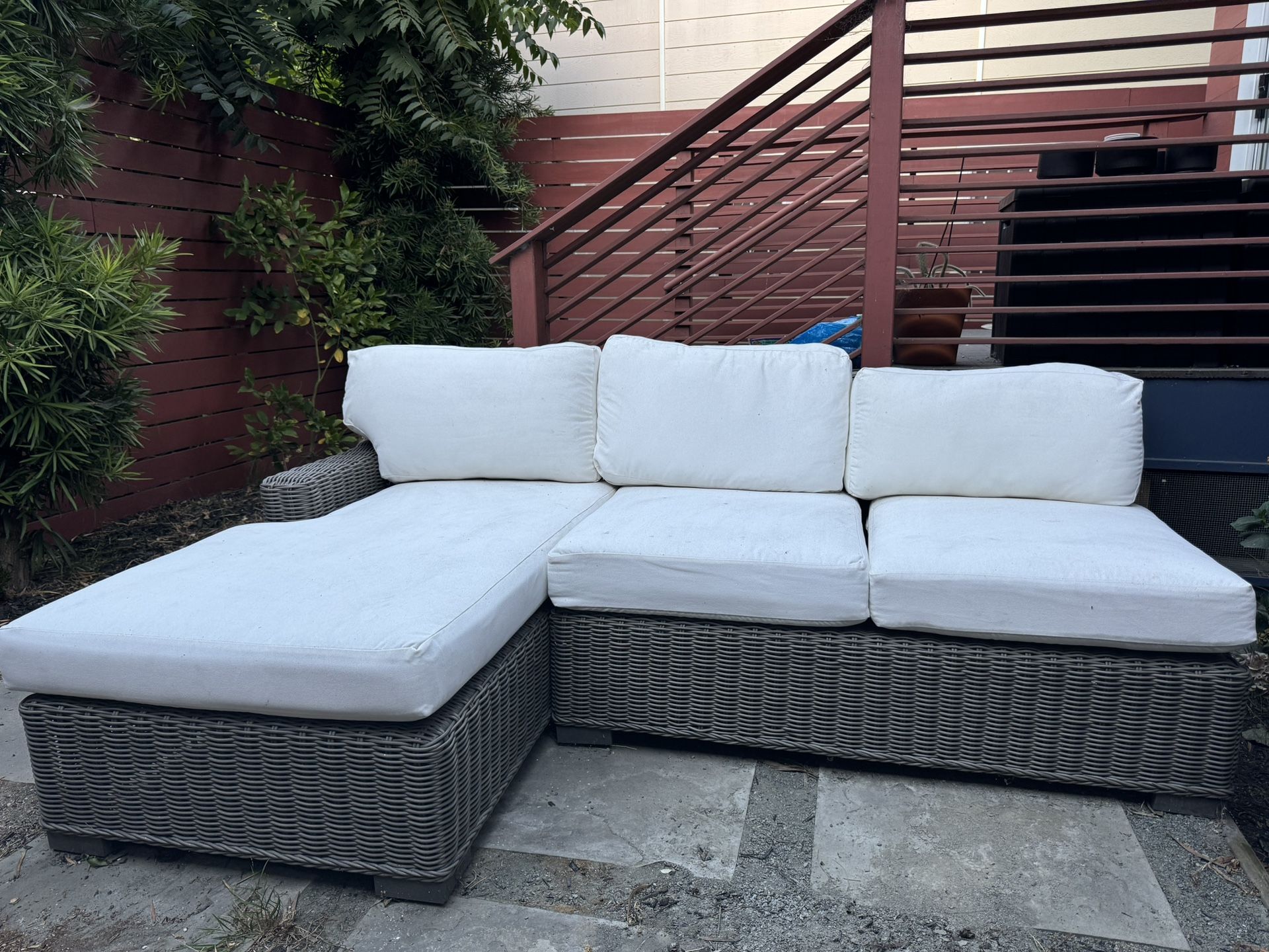 Pottery Barn Outdoor Sectional