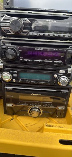 Car radios JVC,PIONEER,KENWOOD,ALPINE,SONY,POWER ACOUSTIK, BOSS AUDIO