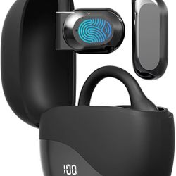 TWS Wireless Earphone, SENPUKI Ai Language Translation Earbuds, Translator Earbuds Real Time with APP Compatible with iOS & Android, 144-Language Blue