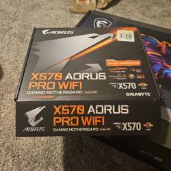 Used X570 Aorus Pro Wifi Mobo