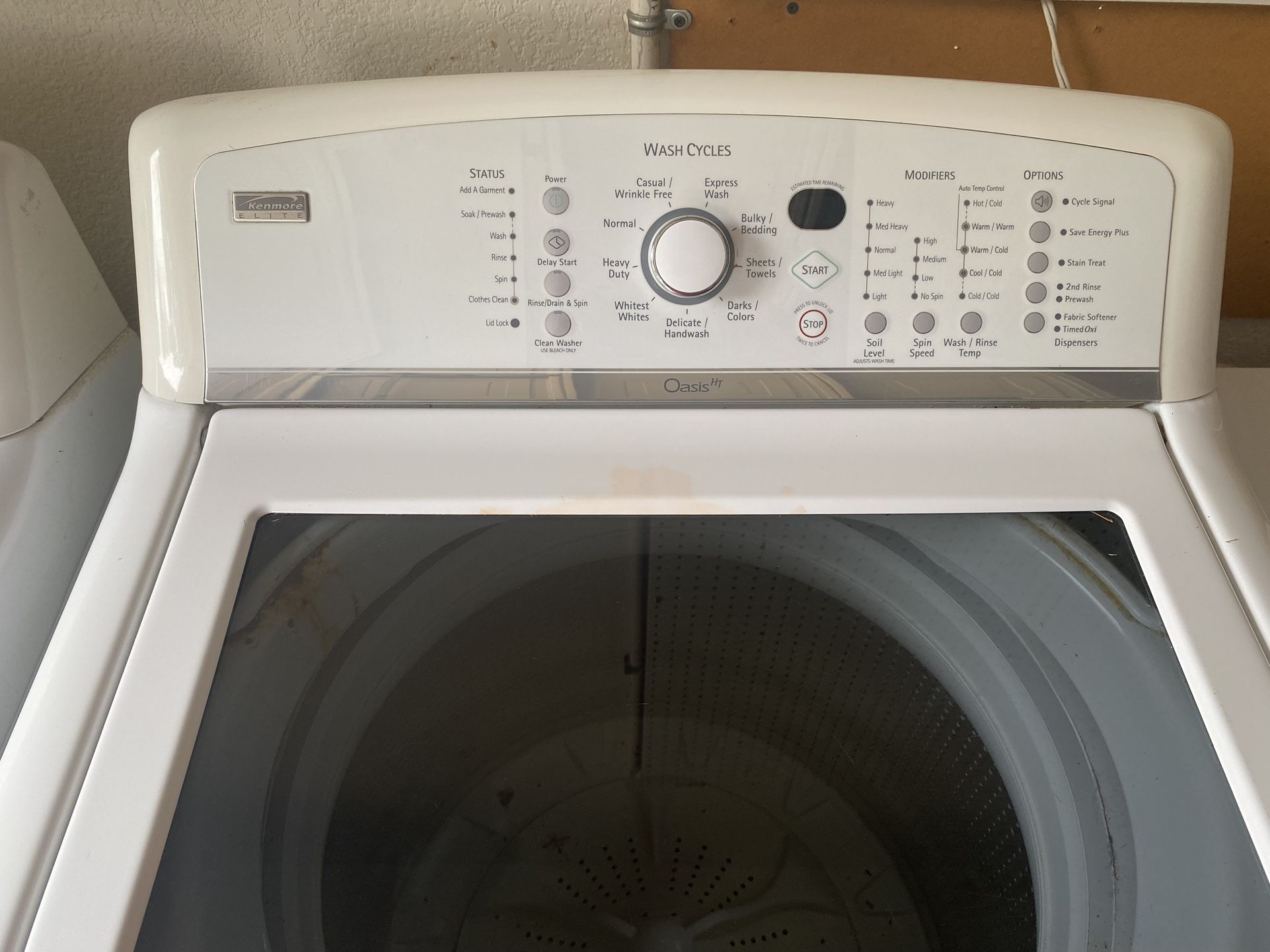 Kenmore Elite Washer & Dryer Extra Large Capacity for Sale in Grand Prairie, TX OfferUp