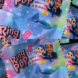 Custom ring pops