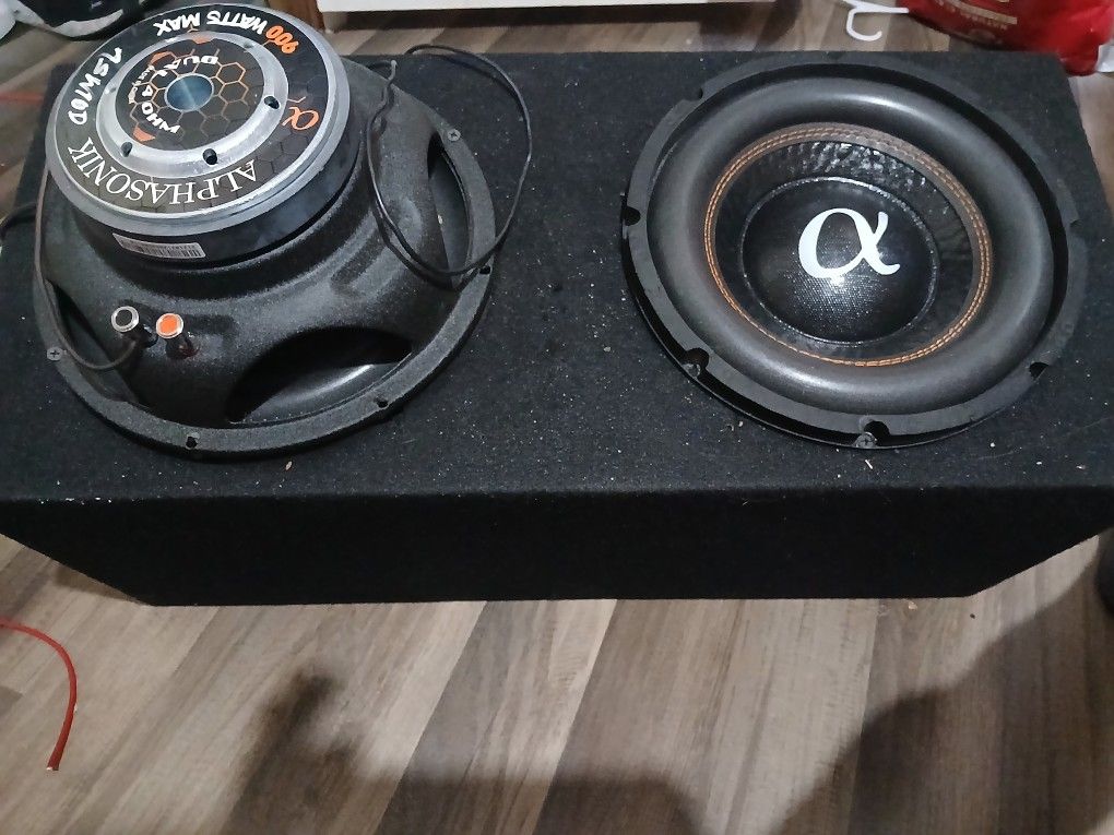 Alphasonic Subwoofers