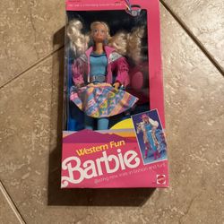 Barbie Western Fun Vintage Doll