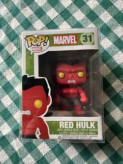 Red Hulk Bobble-Head Funko Pop