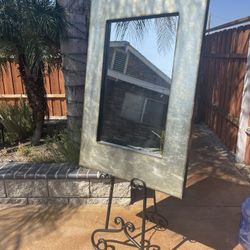 Mirror With Stand
