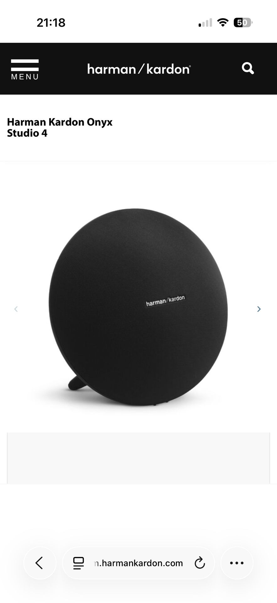 Harmon Kardon Onyx Studio 4