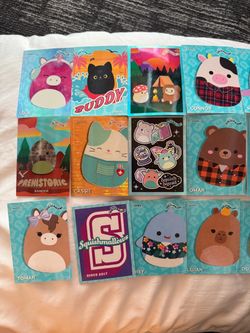 Squishmallows  trading cards set