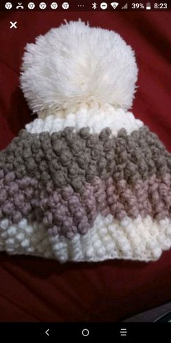 Plush winter hat