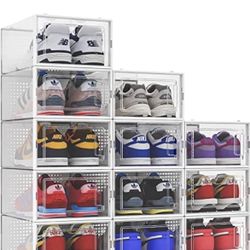 12 Pack Shoe Organizer