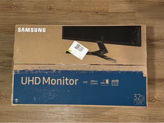 Samsung 4k 32in  Freesync Monitor Open Box
