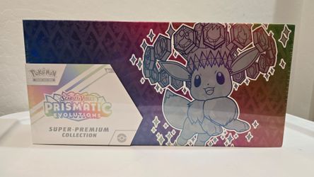 Pokémon Prismatic Evolutions Super-Premium Collection Box