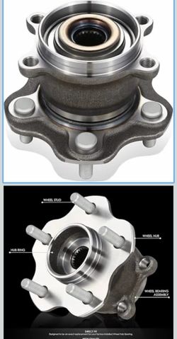 Rear Wheel Bearing Hub Assembly Compatible with 14-17 Nissan Juke / 14-19 Rogue AWD