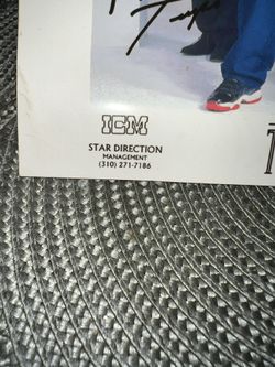 Signed Picture Of Temptations