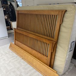 Queen Mattress, Box, & Frame FREE!!!