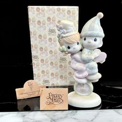 Enesco 1986 Precious Moments Lord Help Us Keep Our Act Together 101850