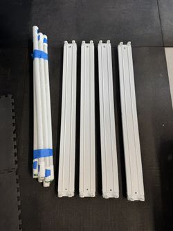 Light Fixture 4’ Florescent Shop Lights X4