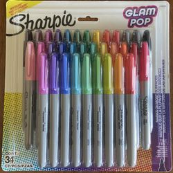 Sharpie Glam Pop Permanent Markers