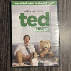Ted Unrated DVD 2012 Mark Wahlberg Seth Macfarlane Teddy Bear Comedy Movie