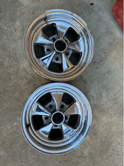 14x6 standard cragars only 2