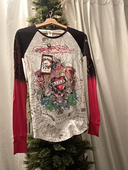 Ed Hardy Rhinestone Long Sleeve