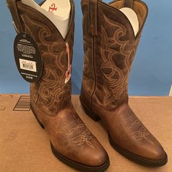 🔥 NEW Laredo Women’s Maddie Western Boots Size 8 Wide Brown