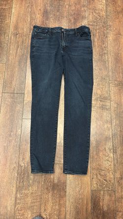 Size 34 X 34 Slim Fit Dark Blue From Express Clothing