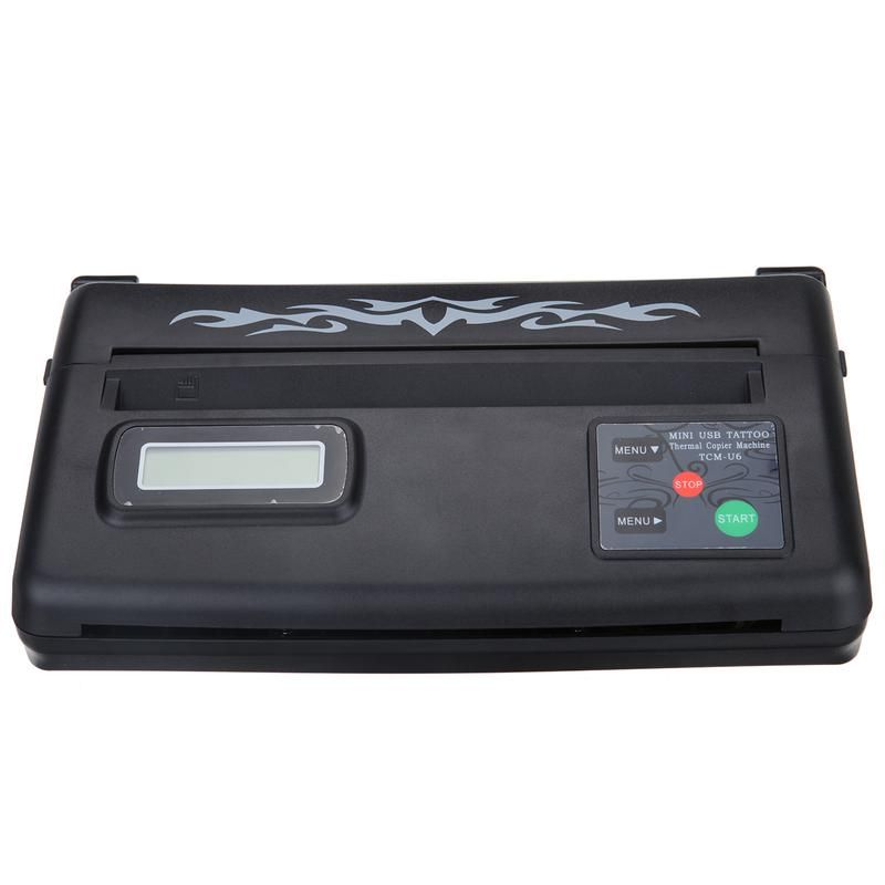 Black Tattoo Transfer Copier Printer Machine Thermal Stencil Paper Maker