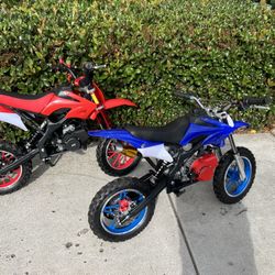 2-Moto 49cc Kidz Dirt Bikes. Ready 2Rip‼️