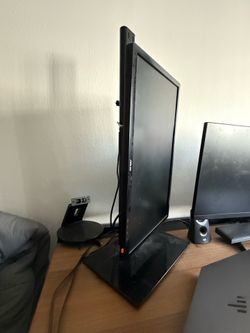 monitor and Dual monitor stand