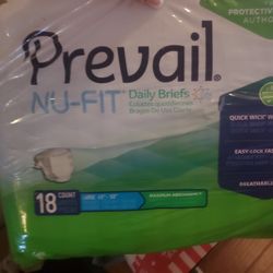 Prevail NU FIT adult Diapers