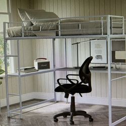 New Loft Beds With Desk And Chair Space 