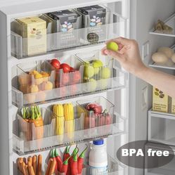 6 Pack Clear Plastic Organizers