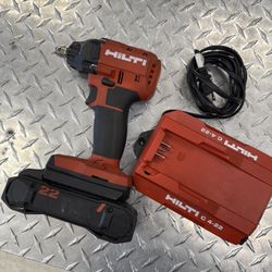 Hilti 1/2” Impact 22v Wrench Kit
