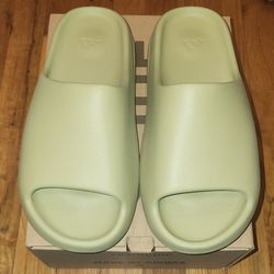 Adidas Yeezy Slide FZ5904 Men's Green Resin Size 10