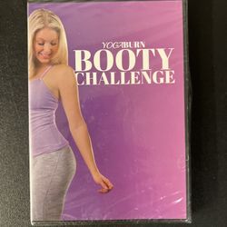 Yoga Burn Booty Challenge Premium Package 4 DVD Set New Sealed