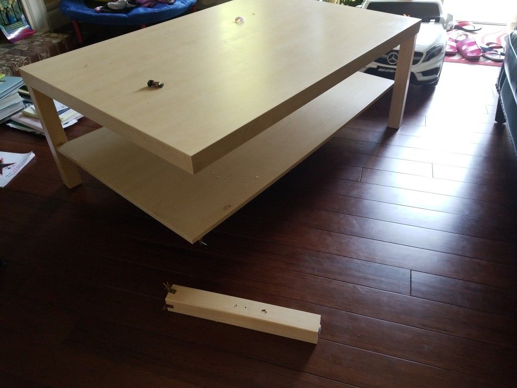 Table With 1 Leg Broken