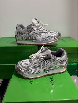 Bottega Veneta Silver Orbit Sneakers