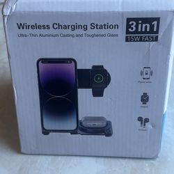 iPhone  Charger Station  15  16 17  And Apple Watch Charger 