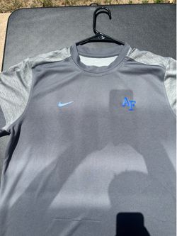 Nike Dri-Fit Grey Airforce Shirt LG