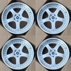 New Set 19 Inch Work Meister S1 Style Wheels Rims 19x8.5 +35 19x9.5 +35 (5x114.3) CB: 73.1