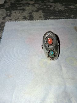 Sterling silver statement ring size 8.5